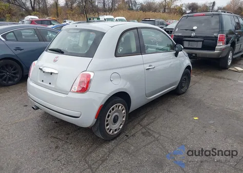 2016 Fiat 500 Pop z USA, uszkodzony, nr VIN 3C3CFFAR7GT205490